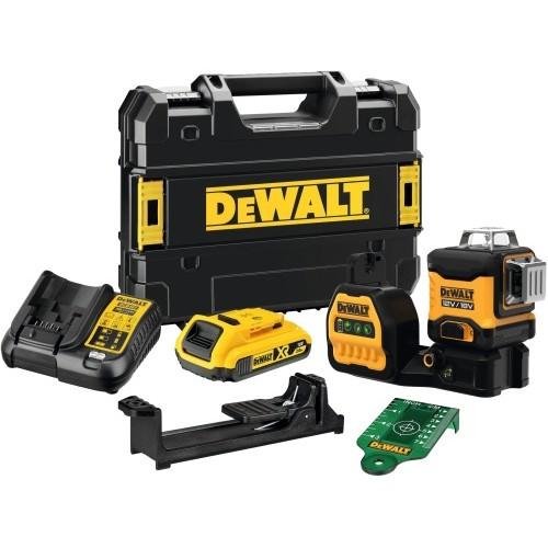 NIVEAU LASER MULTI LIGNES 3X360° XR 12V/18V-DCE089D1G18 DEWALT