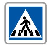 Panneau de signalisation d’indication - Passage pour piétons C20a - Type C / Gamme supérieure_0