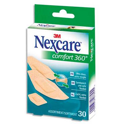 PANSEMENTS COMFORT ASSORTIS MICRO-AERE NEXCARE - BOITE DE 30
