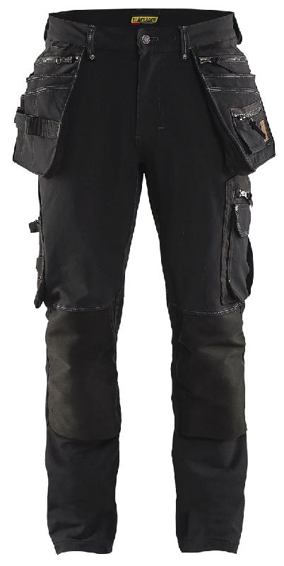 PANTALON X1900 ARTISAN STRETCH 4D NOIR TAILLE 46L - MANUTAN COLLECTIVITÉS