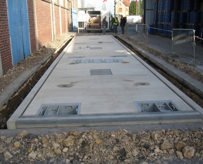 Pont bascule beton, en fosse, hors sol ou sur chassis fabrication et négoce caoutchouc dans la somme_0