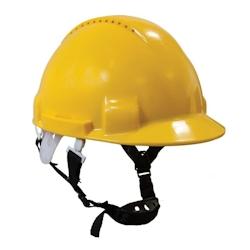 Portwest - Casque de sécurité ventilé MONTEROSA Jaune Taille Unique - Taille unique 5036108226368_0