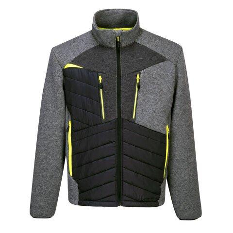 PORTWEST DX471 VESTE BAFFLE HYBRIDE DX4 GRIS MÉTAL - TAILLE M