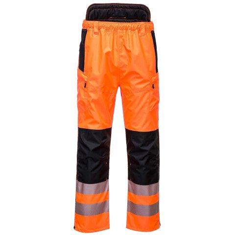PORTWEST PW342 PANTALON EXTRÊME HAUTE VISIBILITÉ PW3 ORANGE/NOIR - TAILLE XXXL - STANDARD