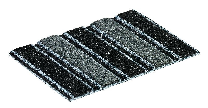 Tapis d'accueil QUICK STAR - usage élevé - bandes grattantes et absorbantes - marque Romus_0