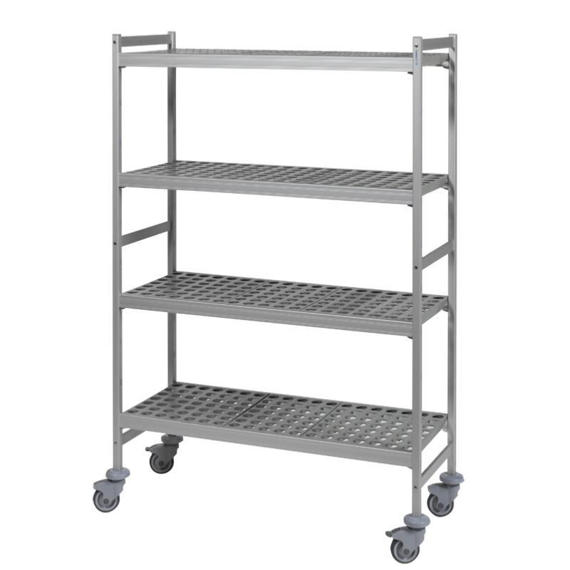 Rayonnage mobile clayettes polymère 6611 Fermostock Longueur 777 mm - 4, 460_0