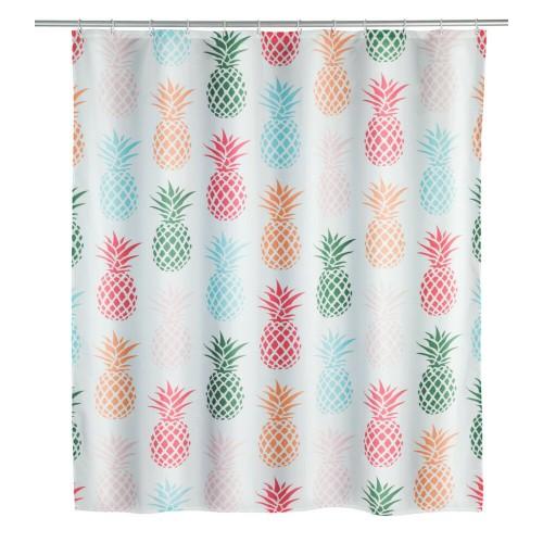 RIDEAU DE DOUCHE - ANANAS - 180 X 200 CM WENKO