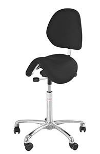Siège professionnel - Dalton Euromatic - Tissu 3D noir - Assise ergonomique rembourrée et réglable_0