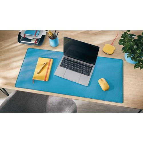 SOUS-MAINS DE BUREAU LEITZ COSY, 400X800 MM, BLEU, 52680061