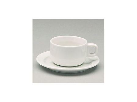 SOUS-TASSE À THÉ BLANCHE 13,6CM - OSLO - SARREGUEMINES