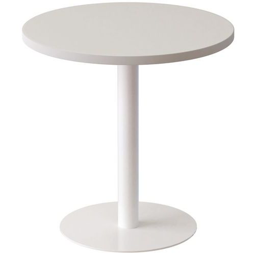 TABLE BASSE EASYDESK Ø 60 CM PLATEAU BLANC - MEET BY PAPERFLOW