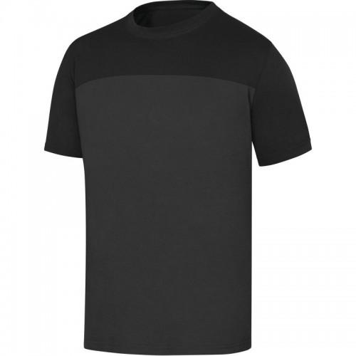 TEE-SHIRTS GENOA 2 - 100% COTON - MANCHES COURTES - GRIS/NOIR XXL DELTA PLUS