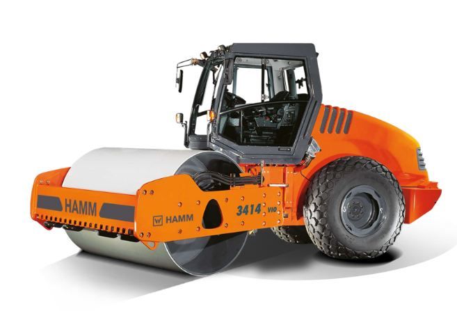 Compacteur monocylindre 3414 VIO H180 - Hamm - Poids 14010 kg avec cylindre VIO_0