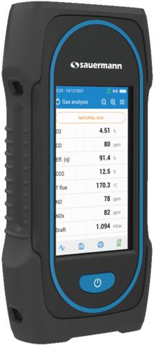 Analyseur de combustion - 3 cellules (co, o2, no) - tirage, 2009-649, rendement... - - SANSi-CA130_0