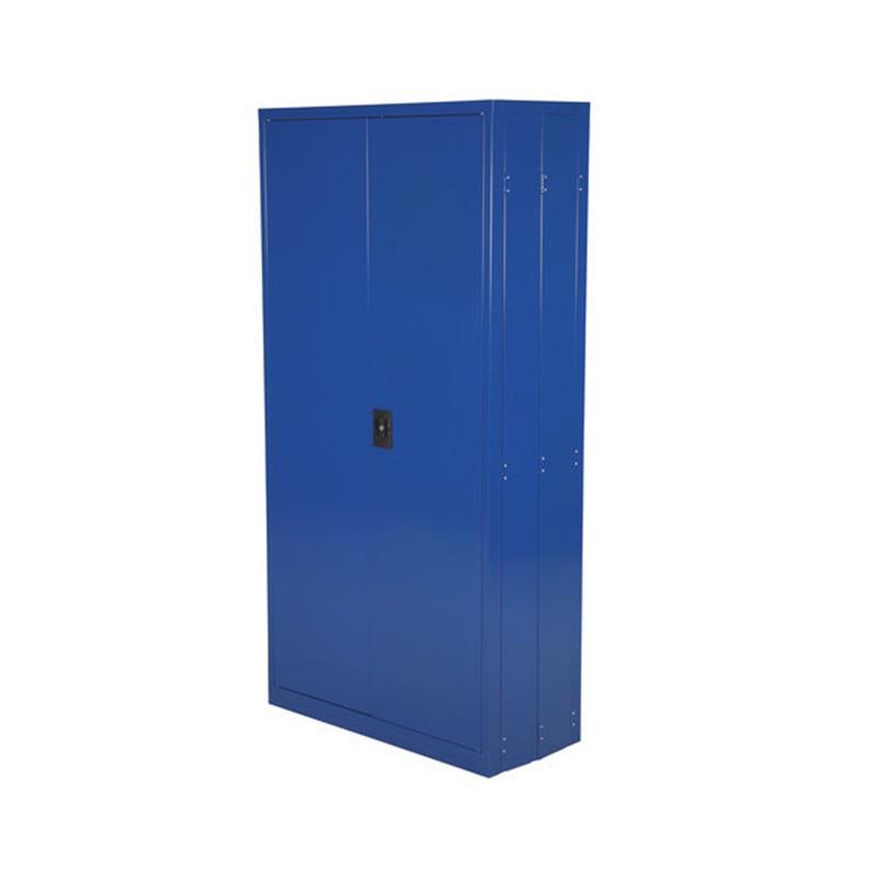 Armoire pliante - Coloris bleu - 3 étagères - Charge jusqu'à 500 kg - Marque Rolléco_0