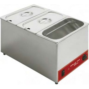 Bain-marie professionnel BM1AC - électrique GN 1/1 - acier inox - 1,8 kW - 220V_0