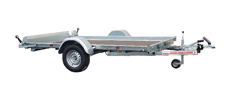 Robust plateau 304x171x10 freinée ptac : 1000 kg_0