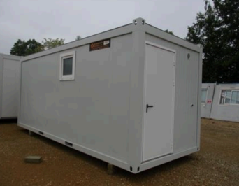 Bâtiment modulaire mixte - Bureau / sanitaire 12,5 m²_0