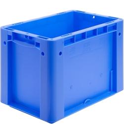 BITO Bacs gerbables norme Europe, série XL L300 mm x l200 mm x H220 mm bleu - bleu plastique polypropylène 4250692942492_0