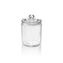 Bocal de stockage, 2 l, Ø 15 cm, hauteur 21 cm, en verre, polyéthylène - Was Germany - 4044925151160_0