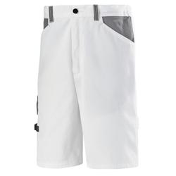 Cepovett - Bermuda de peintre CRAFT PAINT Blanc / Gris Taille 4XL - XXXXL blanc 3603624427146_0