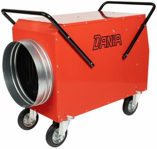 Chauffage gainable électrique 30 kW sur roues à air pulsé DANIA VK 30 - INELCO - 88852025_0