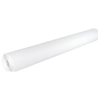 NAPPE PAPIER DAMASSÉ EN ROULEAU BLANC