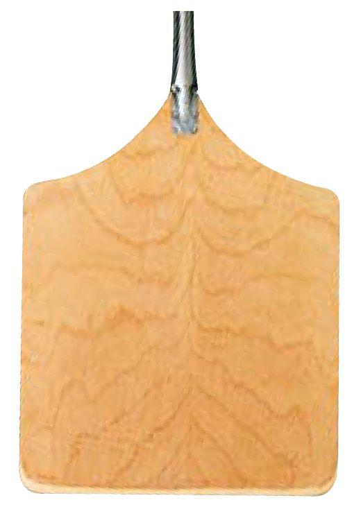 Pelle à pain en bois 36x50 avec embout inox Ø 3 cm - Made in Italia_0
