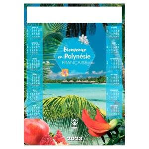 Poster polynesie francaise 2023 - marquage quadri référence: ix350899_0