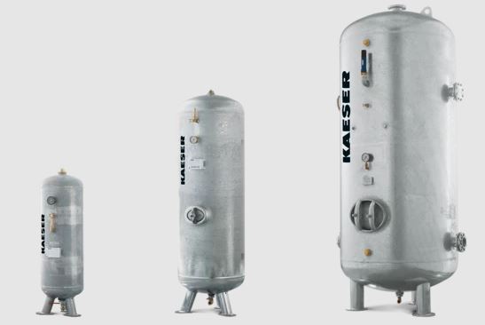Réservoirs d'air comprimé, taille réservoir 90 à 10000 kutres - KAESER_0