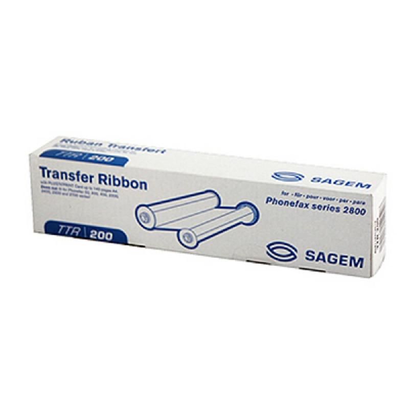 SAGEM CARTOUCHE TRANSFERT THERMIQUE SAGEMCOM - N° TTR200 - NOIR