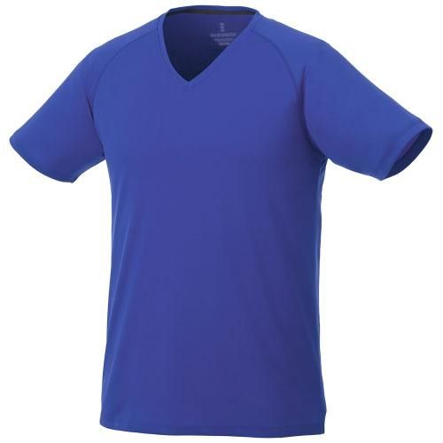 T-shirt Cool Fit manches courtes col V homme Amery - polyester respirant 145 g/m²_0