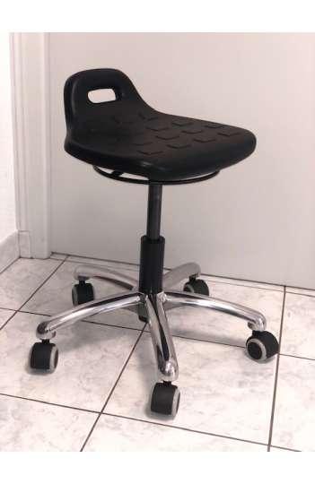 Tabouret avec dosseret pour école maternelle - réglable en hauteur de 37 à 45 cm - Adtomprcmat_0