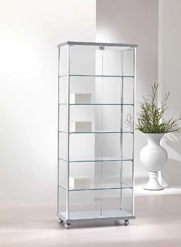 Vitrine armoire vitrée 73-ava - gris clair_0