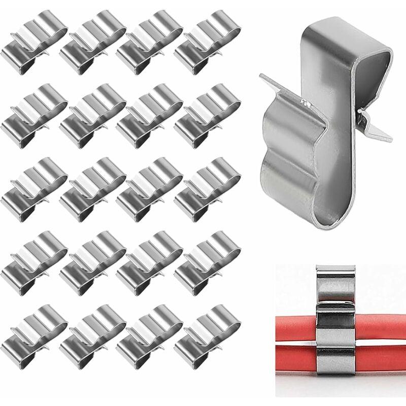 Lot De 10 Serre-câbles Pour Vélo - En ABS, Fixation Rapide Sans Outil - Pour Guidon Et Cadre - Organisation Des Câbles De Frein Et Dérailleur