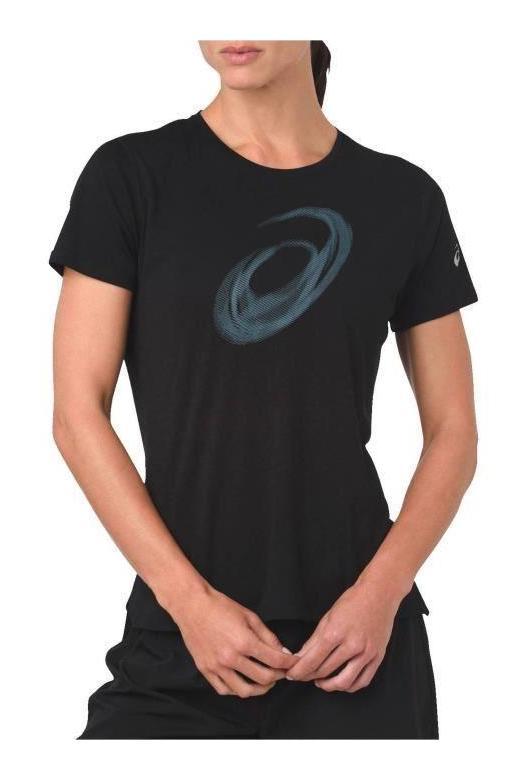 asics t shirt femme orange