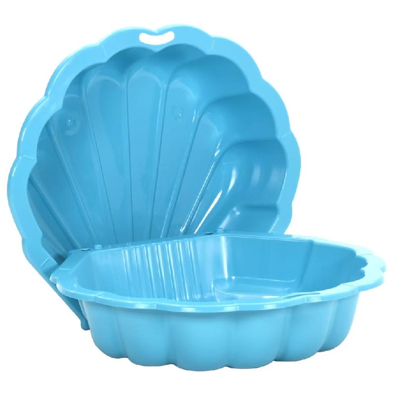 Bacs à sable plastique bleu - 2 pièces 77 x 87 x 21 cm - Modèle 02_0005044_0