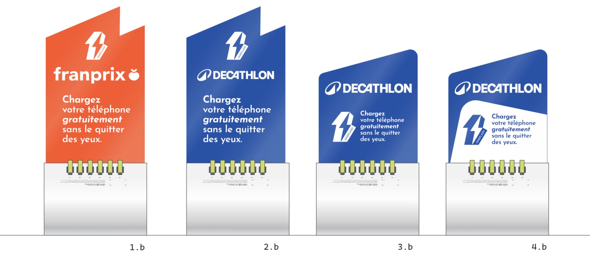 Borne de recharge mobile - Capacité 6 emplacements_1