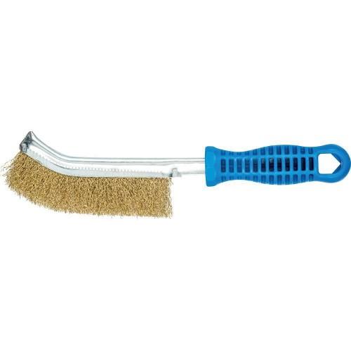 BROSSE À MAIN - COURBÉE - FIL LAITON - HBG PFERD