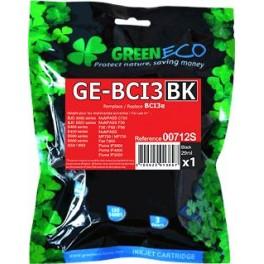 Cartouche jet d'encre compatible Canon BJC 3000/6000/S400/PIXMA IP3000/IP4000 (BCI3EBK) - Black 29ml - Réf. 00712S_0