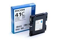 CARTOUCHE RICOH GC41 CARTOUCHES HAUTE CAPACITÉ CYAN POUR IMPRIMANTE GEL D'ENCRE