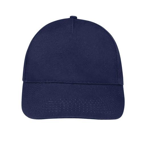 CASQUETTE 5 PANNEAUX EN COTON BROSSÉ