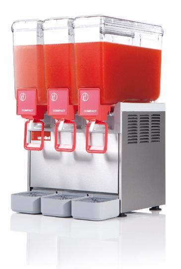 Distributeur de boissons froides professionnel deluxe 3 cuves 12 litres - DELUXE12/3_0