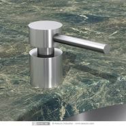 Distributeur de savon encastré sur plan - AX9436 - Axeuro Industrie - inox 304 brossé poli satiné - contenance 1L_0