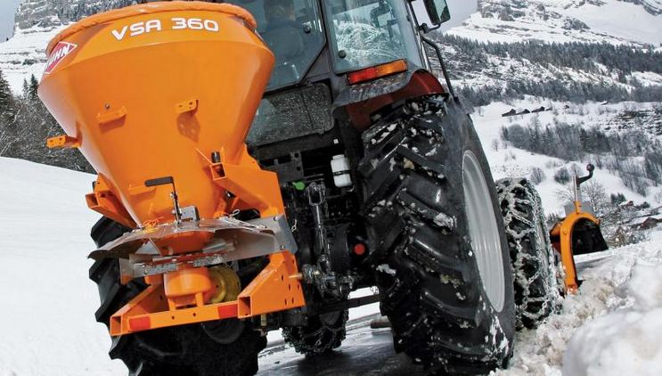 Distributeur de sel et de sable VSA 360 - Kuhn - Largeur de travail 0,50 à 5,00 m - Capacité 360 l_0
