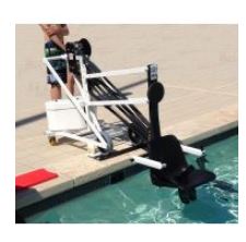 Elévateur de piscine mobile à treuil manuel et sans aucun travaux d'installation_0