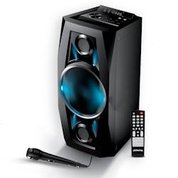 Enceinte Sono Hifi Mobile Sono High Power BASS autonome batterie LED 300W - USB/Bluetooth /SD/ radio FM avec Microphone - 3701123943355_0