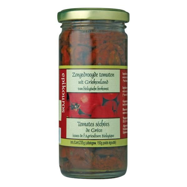 EPIKOUROS TOMATES SÉCHÉES DE GRÈCE 235G ANTIPASTI BIO