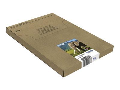 EPSON 24XL MULTIPACK EASY MAIL PACKAGING - PACK DE 6 - XL - NOIR, JAUNE, CYAN, MAGENTA, MAGENTA CLAIR, CYAN CLAIR - ORIGINAL - CARTOUCHE D'ENCRE