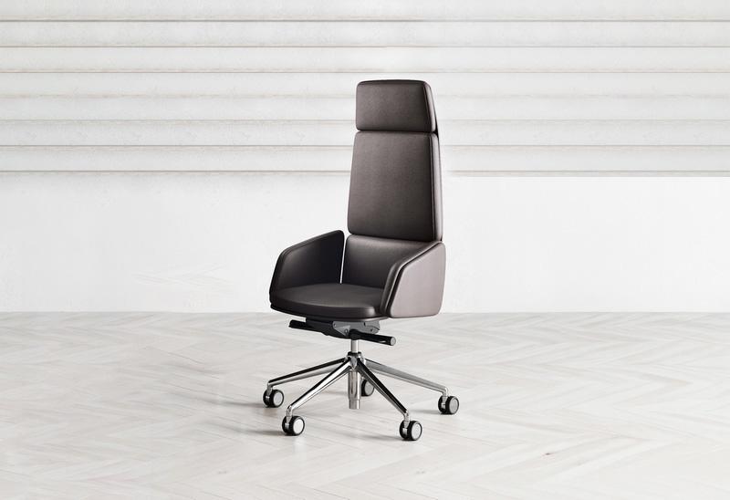 Fauteuil de direction rembourré Lead_0